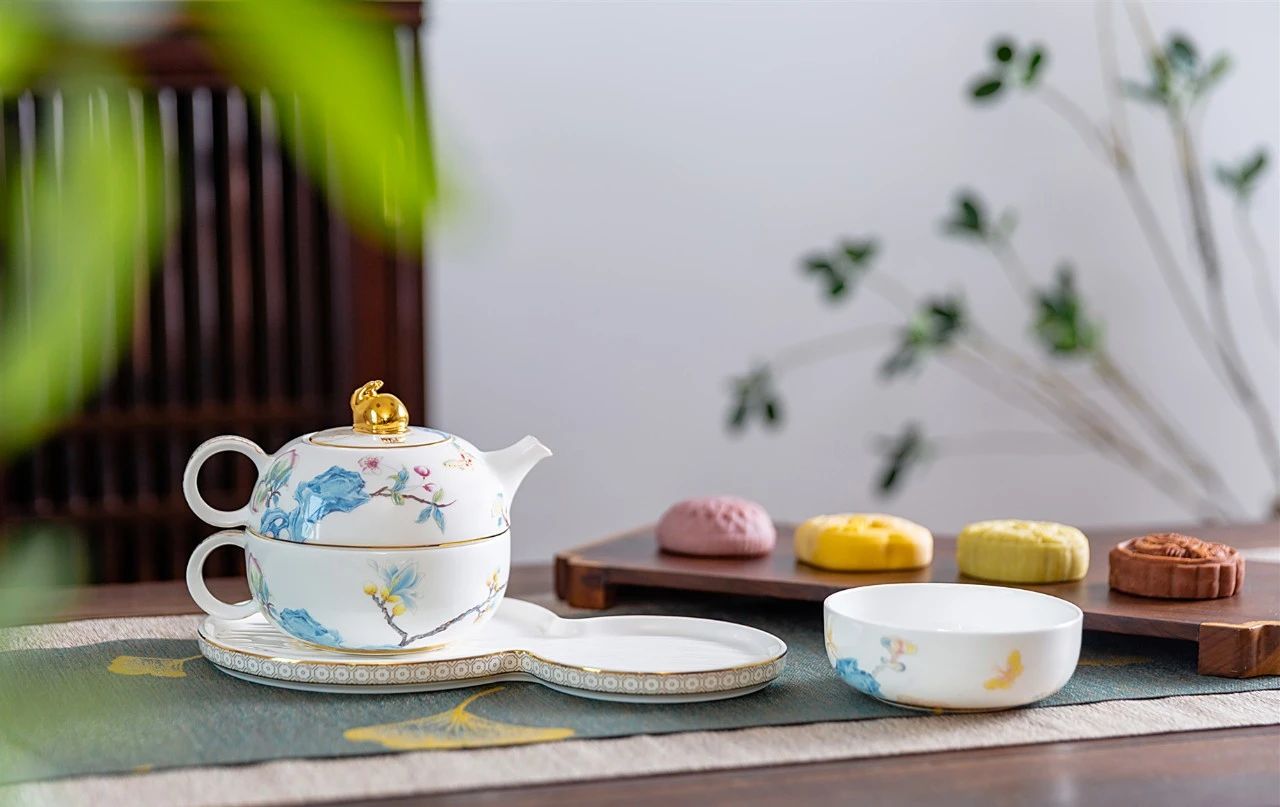 以至臻品质打造江苏好礼丨高淳陶瓷《春华》悦途茶具获评“江苏优选好礼”