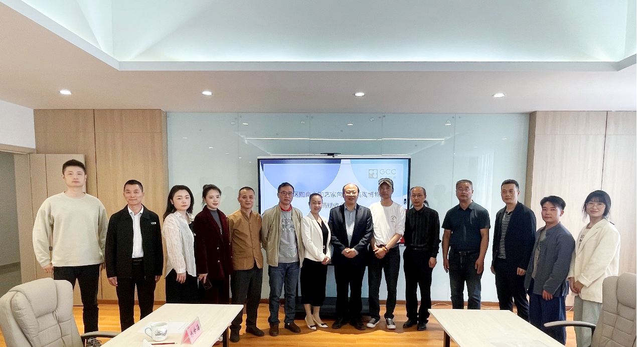 重庆市荣昌区陶商会向成都高陶博物馆捐赠藏品